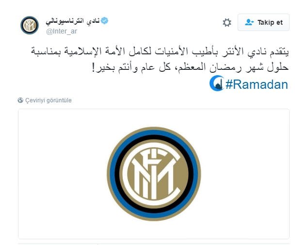 Futbol dünyası Ramazan’ı sevinçle karşıladı