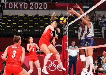 Tokyo'da voleybol kadınlarda ikinci maçlar tamamlandı!