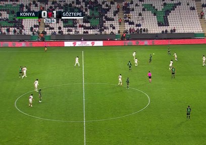 GOL | Konyaspor 1-1 Göztepe