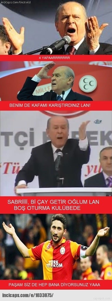 G.Saray - Arsenal maçı caps’leri