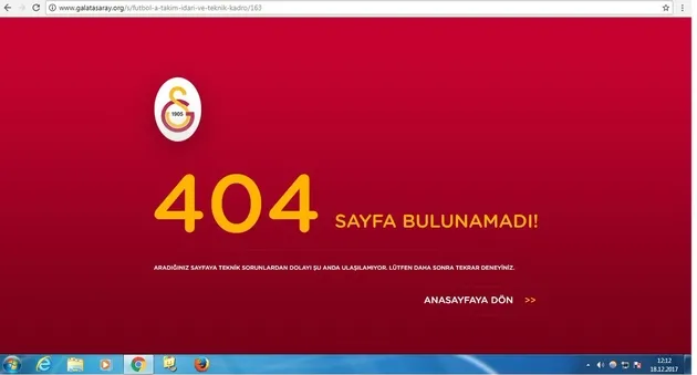 Galatasaray resmi sitesinde Tudor bulunamıyor! - 1