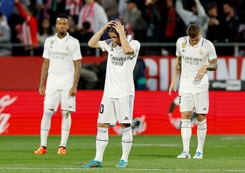 Real Madrid'e Girona şoku!