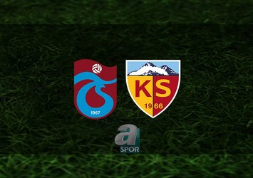 TRABZONSPOR KAYSERİSPOR CANLI İZLE