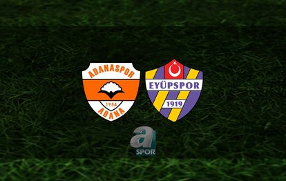 Adanaspor - Eyüpspor maçı ne zaman, saat kaçta ve hangi kanalda? | Trendyol 1. Lig