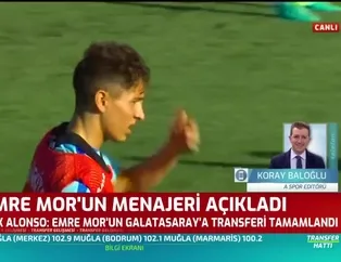 Emre Mor'un menajerinden flaş açıklama