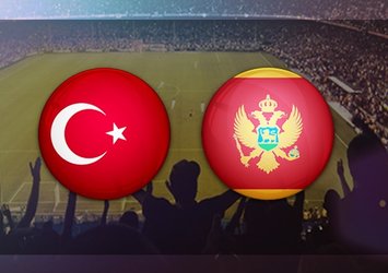 Türkiye - Karadağ maçı saat kaçta ve hangi kanalda?