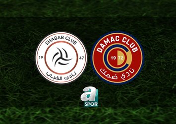 Al Shabab-Damac FC maçı saat kaçta?