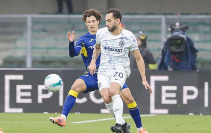 Inter’de Hakan Çalhanoğlu Verona maçının oyuncusu oldu!