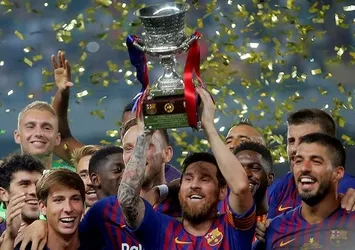 İspanya Süper Kupa'da kazanan Barcelona