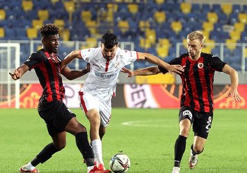 Gençlerbirliği tek attı 3 aldı!