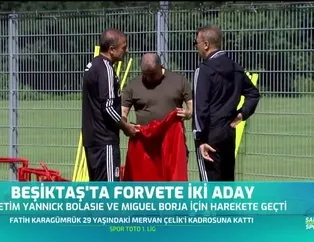 Beşiktaş'ta forvete iki aday