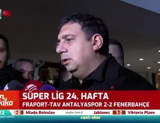 Ali Şafak Öztürk: Hakemlerin daha soğukkanlı olması lazım