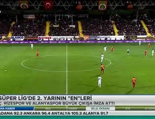 Süper Lig'de 2. yarının "en"leri