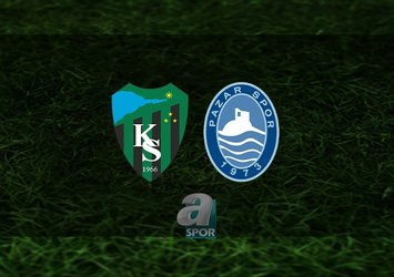 Kocaelispor - Pazarspor maçı saat kaçta?