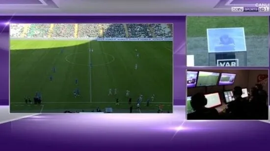 Bursaspor - Ankaragücü maçında ilginç görüntü: VAR! - 2