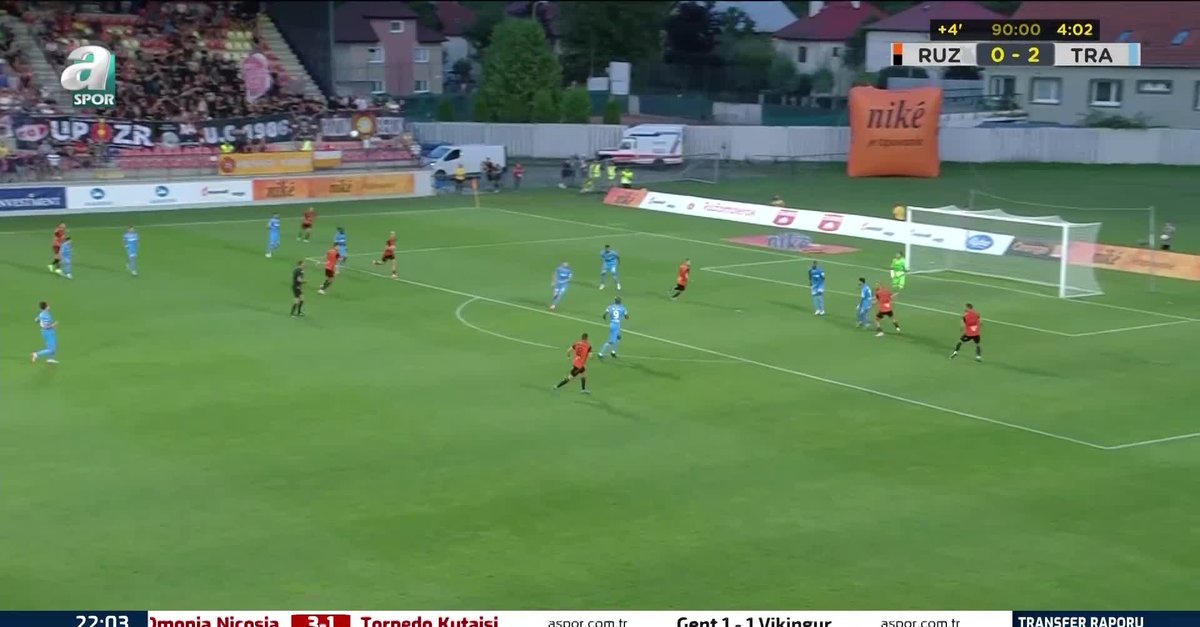 Ruzomberok 0-2 Trabzonspor maç özeti