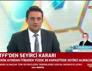 Yeni sezonda futbol maçları seyircili