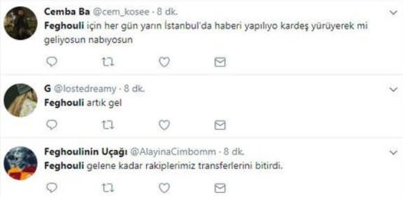 Kayıp aranıyor: Feghouli!