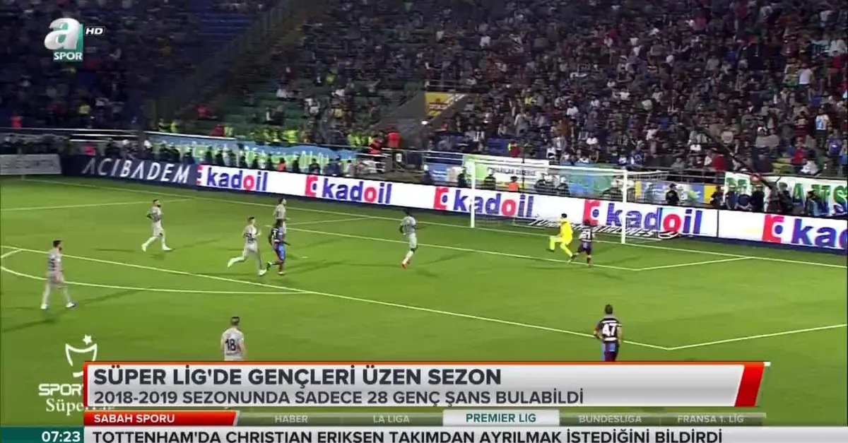 Süper Lig'de gençleri üzen sezon