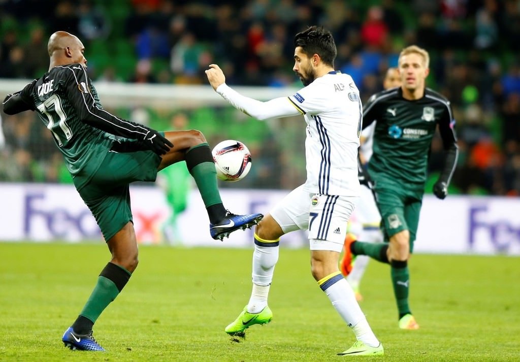 Krasnodar - Fenerbahçe maçından kareler