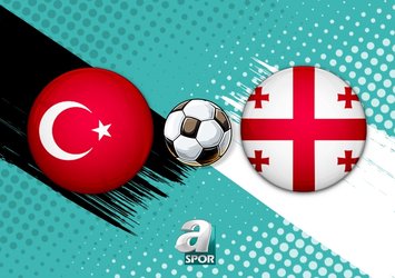 Türkiye Gürcistan maçı detayları!