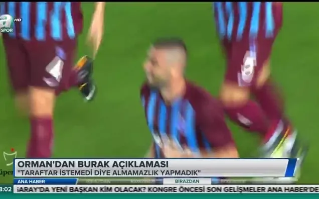 Fikret Orman'dan Burak Yılmaz açıklaması
