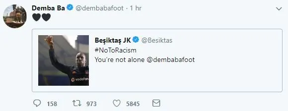 Demba Ba'ya ırkçı saldırı - 2