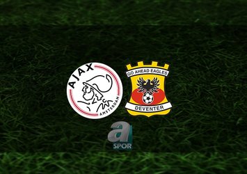 Ajax - Go Ahead maçı ne zaman?