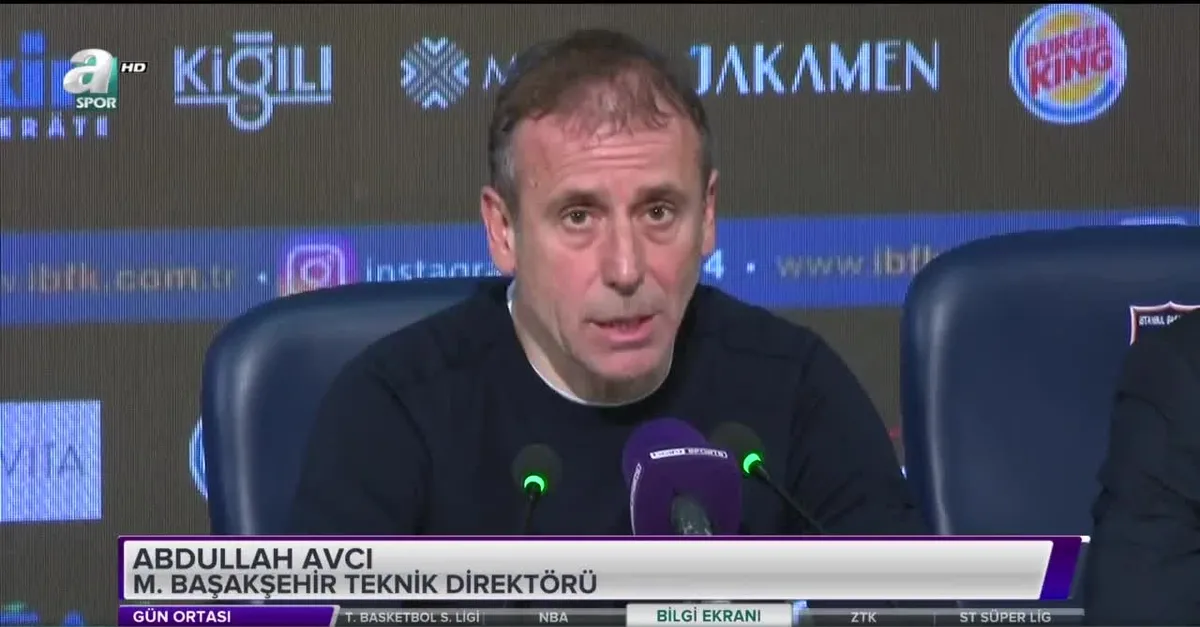 Abdullah Avcı: "Takımım oyuna sadık kaldı"