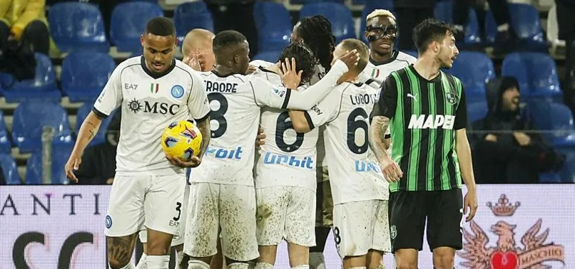 Sassuolo 1-6 Napoli (MAÇ SONUCU-ÖZET) | Napoli deplasmanda gol oldu yağdı!