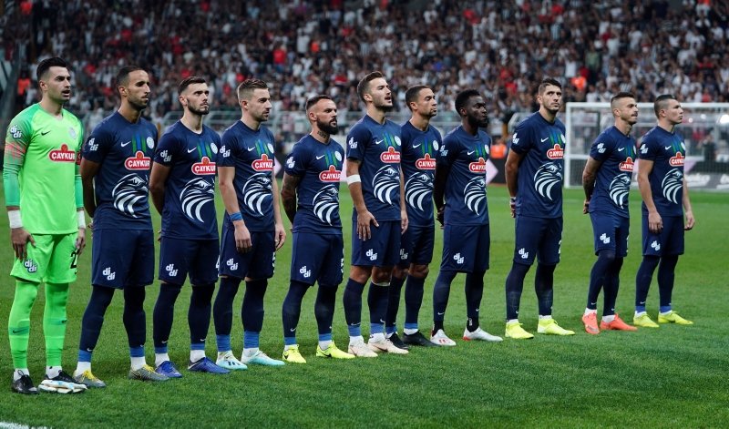 Beşiktaş - Ç. Rizespor maçından kareler