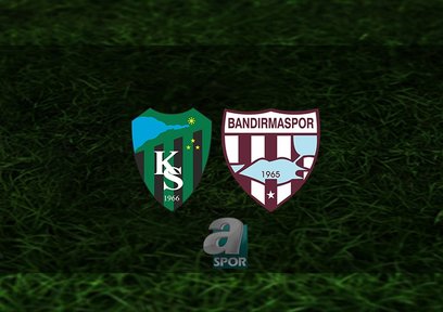 Kocaelispor - Bandırmaspor maçı ne zaman?