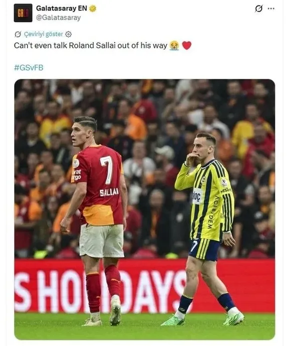 Galatasaray'dan Kerem Aktürkoğlu paylaşımı: Harry Potter ve Boynu Bükükler! - 1
