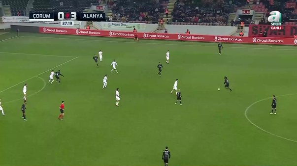 GOL | Arca Çorum FK 0-4 Corendon Alanyaspor