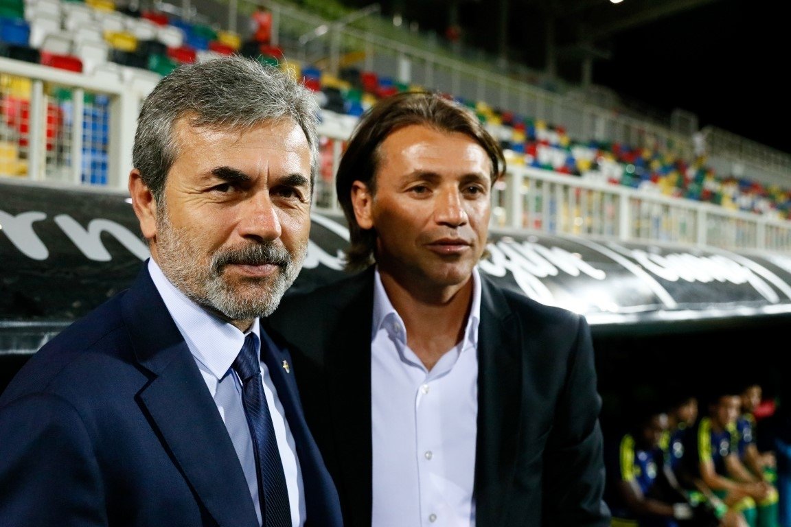 Göztepe - Fenerbahçe maçından kareler