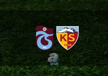Trabzonspor - Kayserispor | CANLI