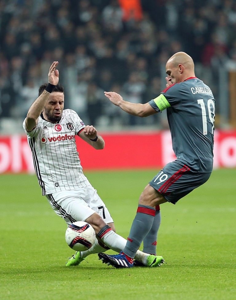 Beşiktaş maçına damga vuran koreografi