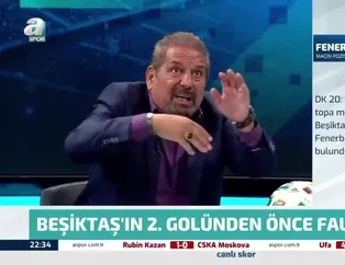 Beşiktaş'ın 2. golünden önce faul var mı? Toroğlu yorumladı