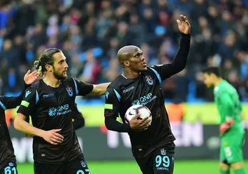 Trabzonspor'un siyah incisi Nwakaeme