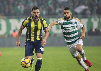 Bursaspor evinde Fenerbahçe'yi 10 maçtır yenemiyor