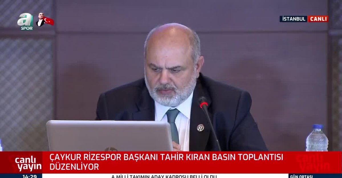 Tahir Kıran: 'Burak Elmas özür dilediği mesajlar attı'