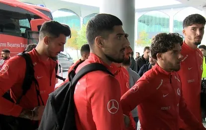 A Mili Futbol Takımı’mız Danimarka’ya gitti