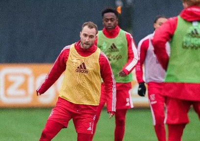Eriksen sahaya çıktı! İşte o detay...