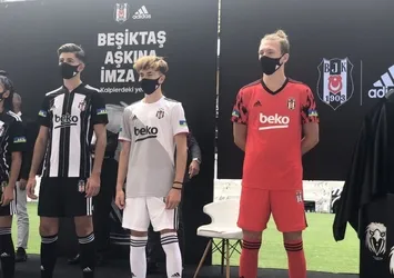 Beşiktaş yeni sezon formalarını tanıttı!