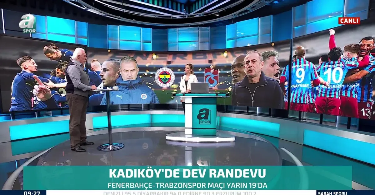 Dev derbiyi yorumladı! "Trabzonspor Fenerbahçe maçını kazanırsa..."