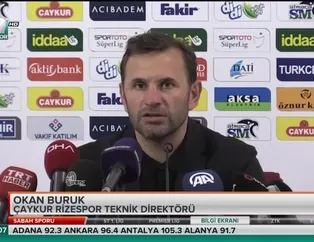 Okan Buruk: "Maçın hakemi Serkan Çınar olmamalıydı"