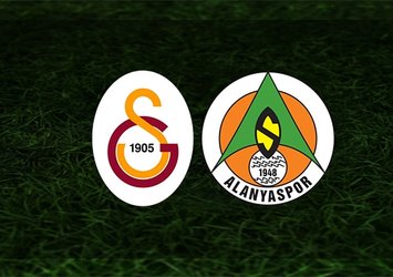 Galatasaray - Alanyaspor maçı | CANLI