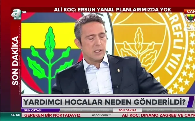 Ali Koç'tan bomba 'halı' açıklaması