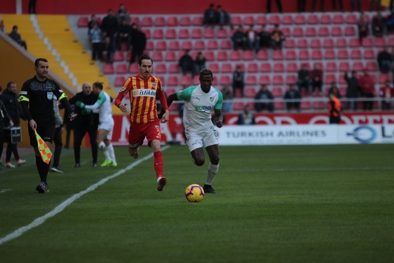 Kayserispor - Bursaspor Maçtan kareler