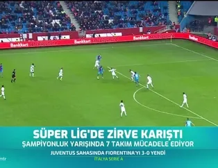 Süper Lig'de zirve karıştı